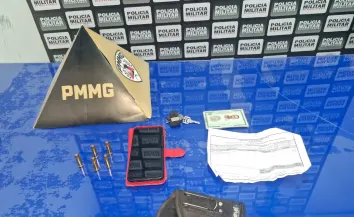 Homem é preso após mentir nome enquanto PM verificava denúncia de perturbação de sossego em bar de Pirapora
