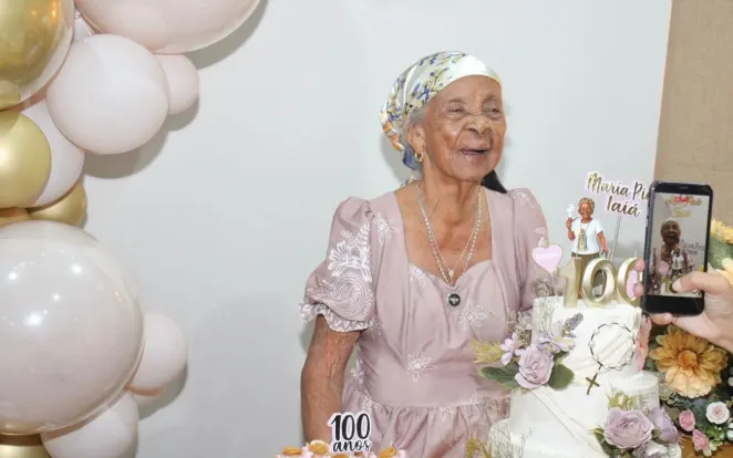 Moradora do TO completa 100 anos e revela sua receita para longevidade: 'Rezar e ter muita fé'
