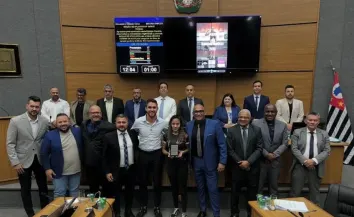 Câmara Municipal de Cajamar concede Moção de Aplausos à gestão do prefeito Kauãn Berto.