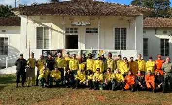 Defesa Civil de Caieiras participa de ação preventiva contra incêndios no Parque Estadual do Juquery