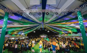 Centro de Eventos Boiódromo recebe milhares de pessoas e marca estreia de sucesso do “Cajamar na Torcida pelo Hexa”