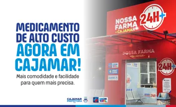 Cajamar passa a entregar medicamentos de alto custo no próprio município a partir de julho