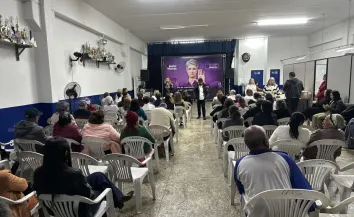 Junho Violeta promove tarde de conscientização e valorização da pessoa idosa no NIC de Cajamar