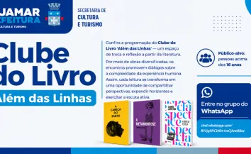 Clube do Livro “Além das Linhas” abre programação com encontros gratuitos em Cajamar