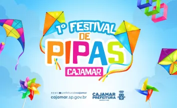 Cajamar realiza o 1º Festival de Pipas e convida famílias para uma tarde de diversão nas férias