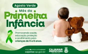 Agosto Verde: Mês da Primeira Infância destaca a importância do cuidado com as crianças
