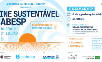 Cinema ao ar livre chega a Cajamar com sessão gratuita de Zootopia 2 nesta quinta-feira
