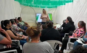 CRAS de Cajamar realizam roda de conversa sobre a importância da Primeira Infância
