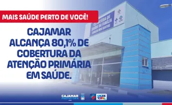 Cajamar amplia cobertura da Atenção Primária em Saúde e alcança 80,1% de cobertura no município