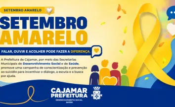 Setembro Amarelo: Cajamar promove campanha de conscientização e prevenção ao suicídio