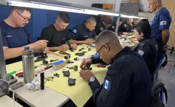 Guarda Municipal de Cajamar promove 3º Curso de Armeiro Institucional